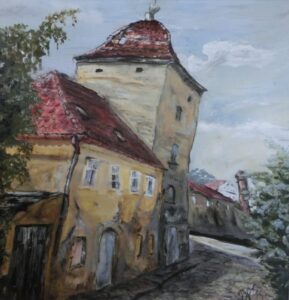 Fronfeste I 2013 Acryl 78x74cm