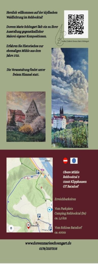 Kunstoffen Pfingsten 2026 - obere Mühle Batzdorf